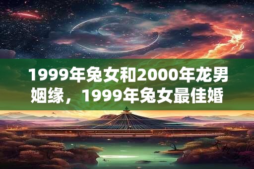 1999年兔女和2000年龙男姻缘，1999年兔女最佳婚配属相