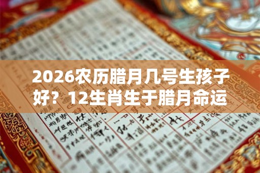 2026农历腊月几号生孩子好？12生肖生于腊月命运如何？