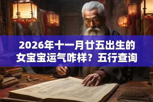 2026年十一月廿五出生的女宝宝运气咋样？五行查询