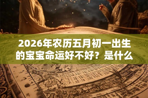 2026年农历五月初一出生的宝宝命运好不好？是什么命？