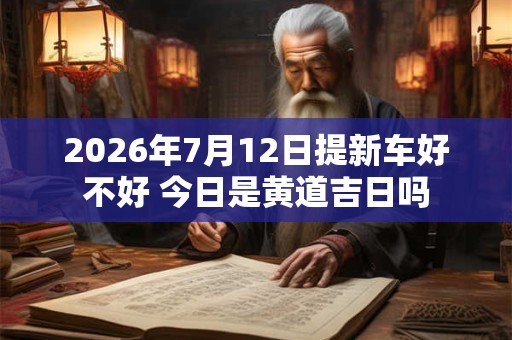 2026年7月12日提新车好不好 今日是黄道吉日吗 2026年7月12日提新车好不好 今日是黄道吉日吗
