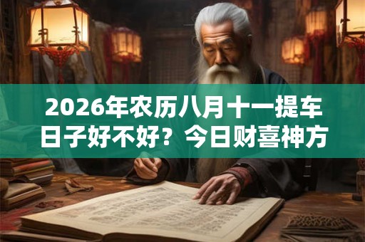 2026年农历八月十一提车日子好不好?今日财喜神方位? 2026年农历八月十一提车日子好不好?今日财喜神方位?