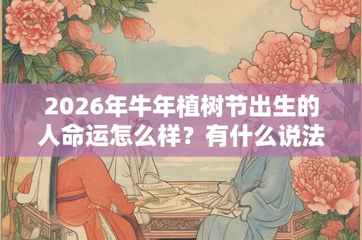 2026年牛年植树节出生的人命运怎么样？有什么说法？