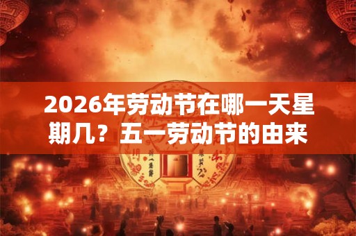 2026年劳动节在哪一天星期几?五一劳动节的由来 2026年劳动节在哪一天星期几?五一劳动节的由来