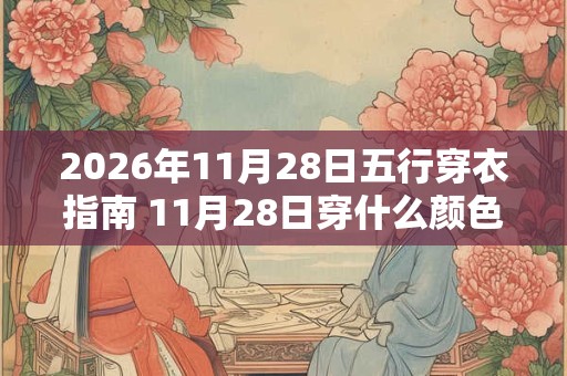 2026年11月28日五行穿衣指南 11月28日穿什么颜色的衣服