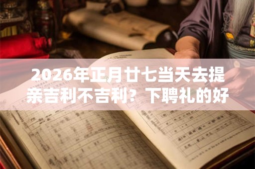 2026年正月廿七当天去提亲吉利不吉利?下聘礼的好日子 2026年正月廿七当天去提亲吉利不吉利?下聘礼的好日子