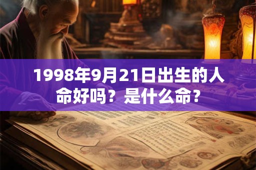 1998年9月21日出生的人命好吗?是什么命? 1998年9月21日出生的人命好吗?是什么命?
