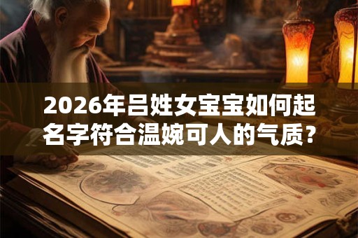 2026年吕姓女宝宝如何起名字符合温婉可人的气质? 2026年吕姓女宝宝如何起名字符合温婉可人的气质?