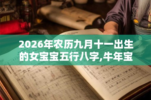 2026年农历九月十一出生的女宝宝五行八字,牛年宝宝名字分享 2026年农历九月十一出生的女宝宝五行八字,牛年宝宝名字分享