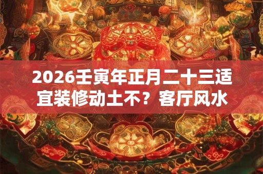 2026壬寅年正月二十三适宜装修动土不?客厅风水 2026壬寅年正月二十三适宜装修动土不?客厅风水
