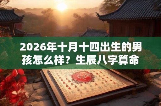 2026年十月十四出生的男孩怎么样?生辰八字算命 2026年十月十四出生的男孩怎么样?生辰八字算命