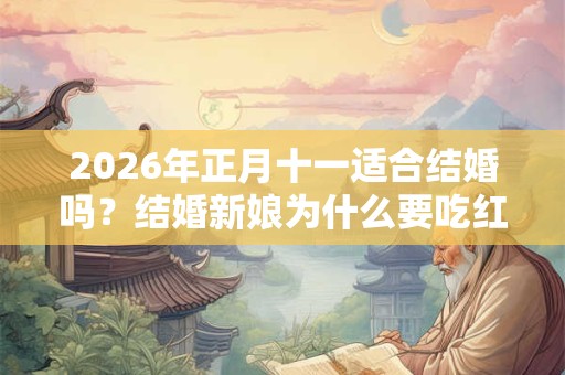 2026年正月十一适合结婚吗？结婚新娘为什么要吃红鸡蛋？