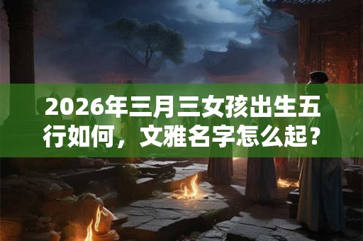 2026年三月三女孩出生五行如何，文雅名字怎么起？