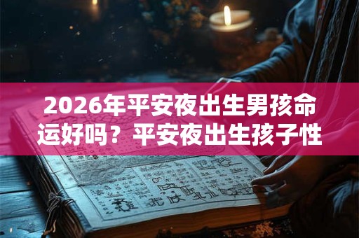 2026年平安夜出生男孩命运好吗?平安夜出生孩子性格怎么样? 2026年平安夜出生男孩命运好吗?平安夜出生孩子性格怎么样?
