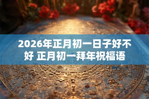 2026年正月初一日子好不好 正月初一拜年祝福语