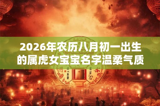 2026年农历八月初一出生的属虎女宝宝名字温柔气质