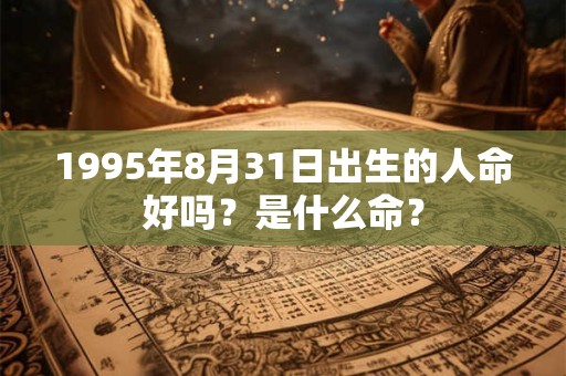 1995年8月31日出生的人命好吗？是什么命？