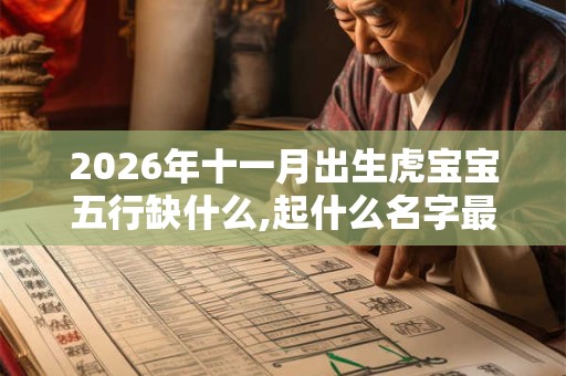 2026年十一月出生虎宝宝五行缺什么,起什么名字最好 2026年十一月出生虎宝宝五行缺什么,起什么名字最好