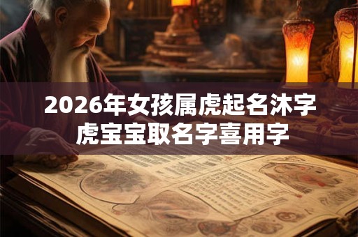 2026年女孩属虎起名沐字 虎宝宝取名字喜用字 2026年女孩属虎起名沐字 虎宝宝取名字喜用字