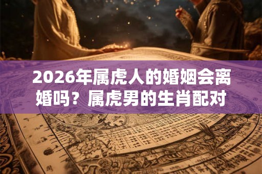 2026年属虎人的婚姻会离婚吗？属虎男的生肖配对