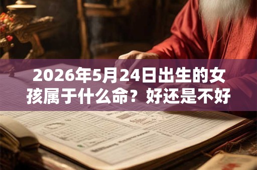 2026年5月24日出生的女孩属于什么命？好还是不好？