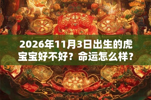 2026年11月3日出生的虎宝宝好不好?命运怎么样? 2026年11月3日出生的虎宝宝好不好?命运怎么样?