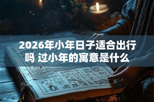 2026年小年日子适合出行吗 过小年的寓意是什么 2026年小年日子适合出行吗 过小年的寓意是什么