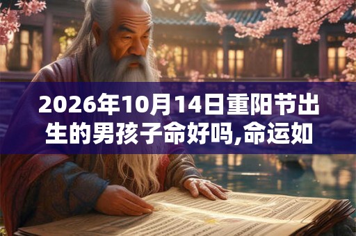 2026年10月14日重阳节出生的男孩子命好吗,命运如何