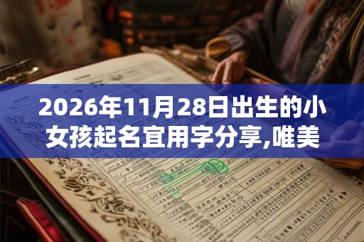 2026年11月28日出生的小女孩起名宜用字分享,唯美清新的名字大全