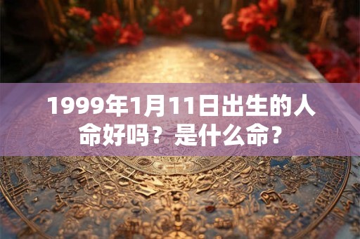 1999年1月11日出生的人命好吗？是什么命？