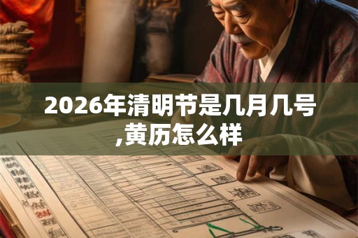 2026年清明节是几月几号,黄历怎么样 2026年清明节是几月几号,黄历怎么样