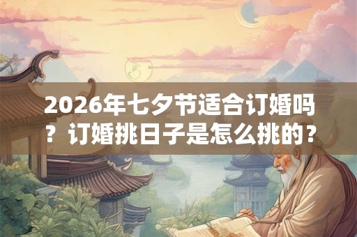 2026年七夕节适合订婚吗？订婚挑日子是怎么挑的？