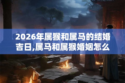 2026年属猴和属马的结婚吉日,属马和属猴婚姻怎么样？