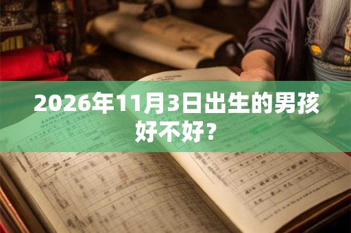 2026年11月3日出生的男孩好不好? 2026年11月3日出生的男孩好不好?