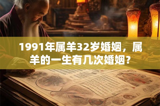 1991年属羊32岁婚姻,属羊的一生有几次婚姻? 1991年属羊32岁婚姻,属羊的一生有几次婚姻?