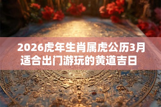 2026虎年生肖属虎公历3月适合出门游玩的黄道吉日 出门注意事项