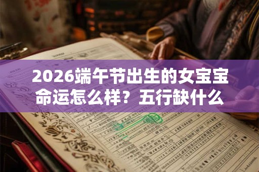 2026端午节出生的女宝宝命运怎么样?五行缺什么 2026端午节出生的女宝宝命运怎么样?五行缺什么