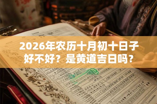 2026年农历十月初十日子好不好?是黄道吉日吗? 2026年农历十月初十日子好不好?是黄道吉日吗?