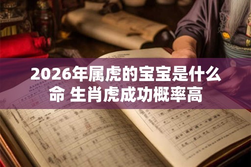 2026年属虎的宝宝是什么命 生肖虎成功概率高