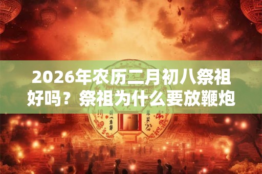 2026年农历二月初八祭祖好吗?祭祖为什么要放鞭炮? 2026年农历二月初八祭祖好吗?祭祖为什么要放鞭炮?