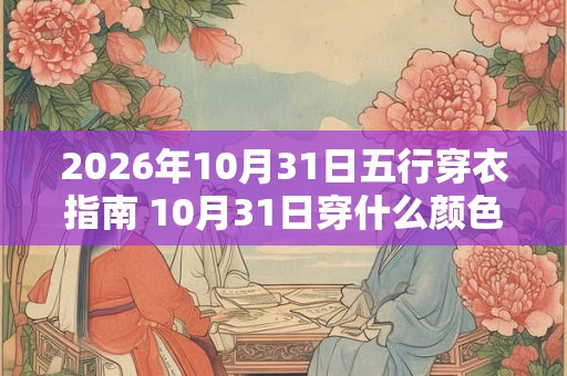 2026年10月31日五行穿衣指南 10月31日穿什么颜色衣服 2026年10月31日五行穿衣指南 10月31日穿什么颜色衣服