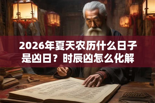 2026年夏天农历什么日子是凶日？时辰凶怎么化解