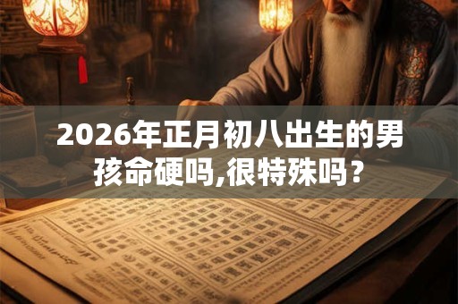 2026年正月初八出生的男孩命硬吗,很特殊吗？