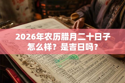 2026年农历腊月二十日子怎么样？是吉日吗？