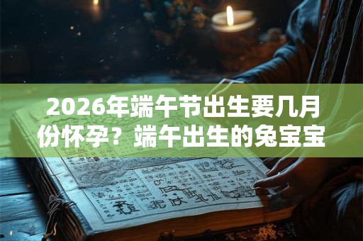 2026年端午节出生要几月份怀孕？端午出生的兔宝宝好吗