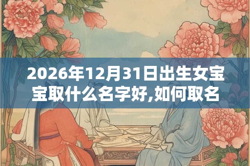 2026年12月31日出生女宝宝取什么名字好,如何取名