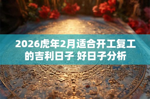 2026虎年2月适合开工复工的吉利日子 好日子分析