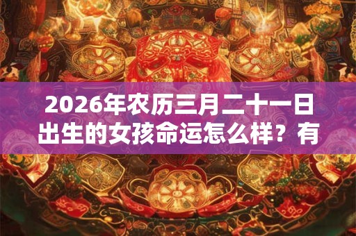 2026年农历三月二十一日出生的女孩命运怎么样？有什么说法？