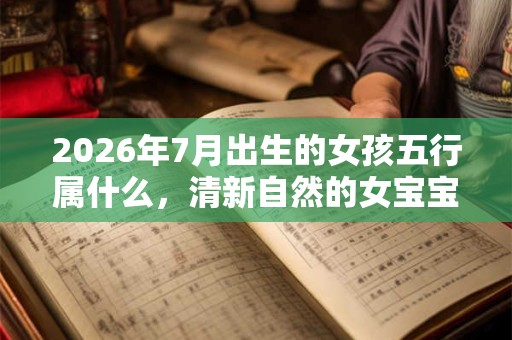 2026年7月出生的女孩五行属什么，清新自然的女宝宝名字