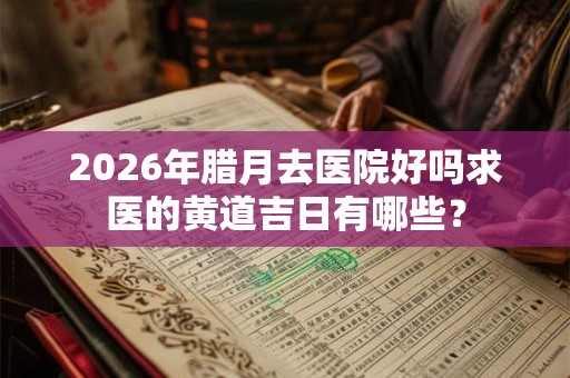 2026年腊月去医院好吗求医的黄道吉日有哪些? 2026年腊月去医院好吗求医的黄道吉日有哪些?